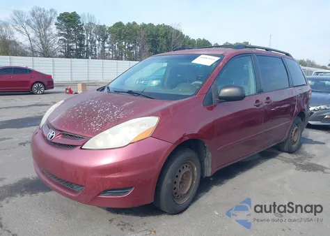 2006 Toyota Sienna Le z USA, uszkodzony, nr VIN 5TDZA23C86S455691